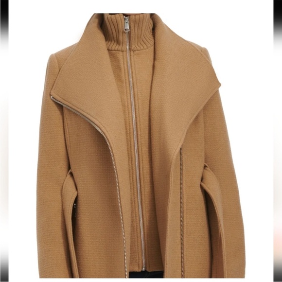 NEW! Gorgeous Calvin Klein Wool Blend Coat - Picture 6 of 14